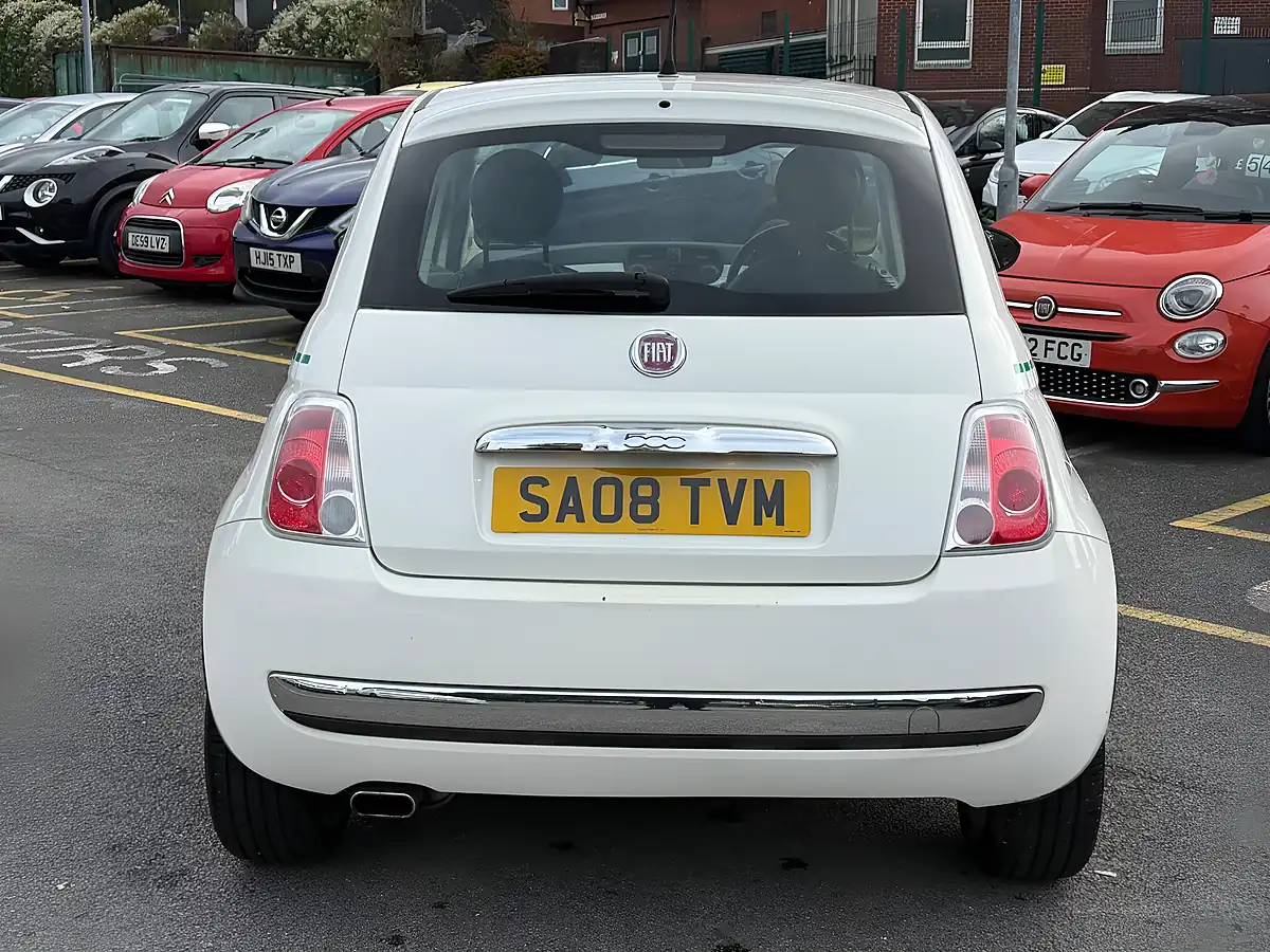 Used 2008 Fiat 500 Pop White - Interior and Exterior details 7