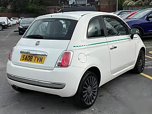 Used 2008 Fiat 500 Pop White - Interior and Exterior details 9