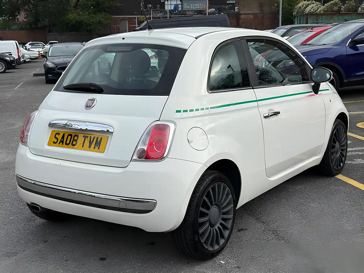 Used 2008 Fiat 500 Pop White - Interior and Exterior details 9