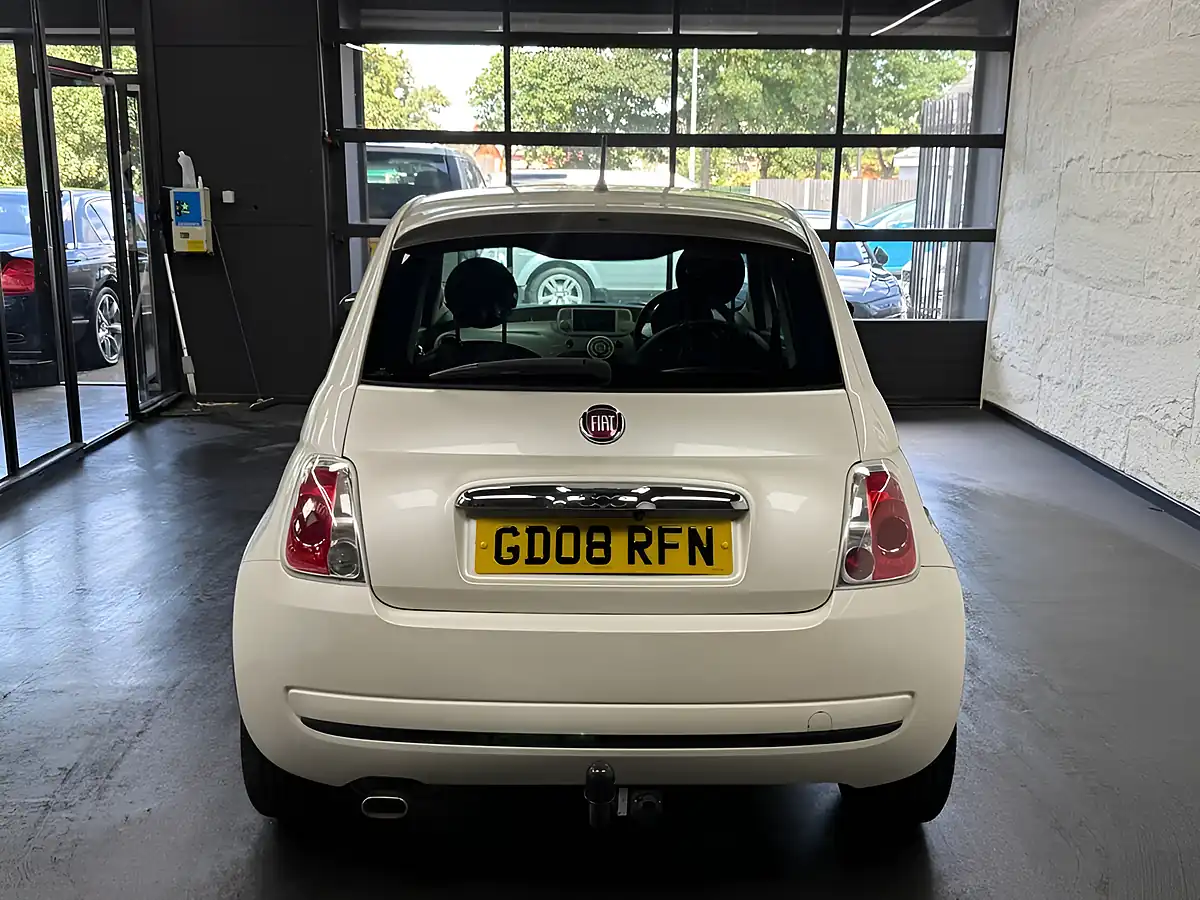 Used 2008 Fiat 500 Sport White - Interior and Exterior details 11