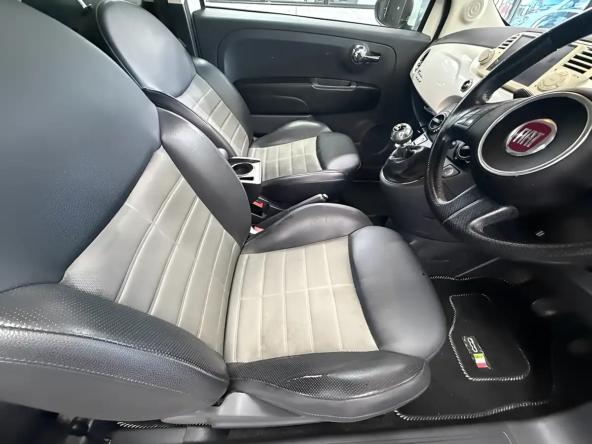 Used 2008 Fiat 500 Sport White - Interior and Exterior details 12