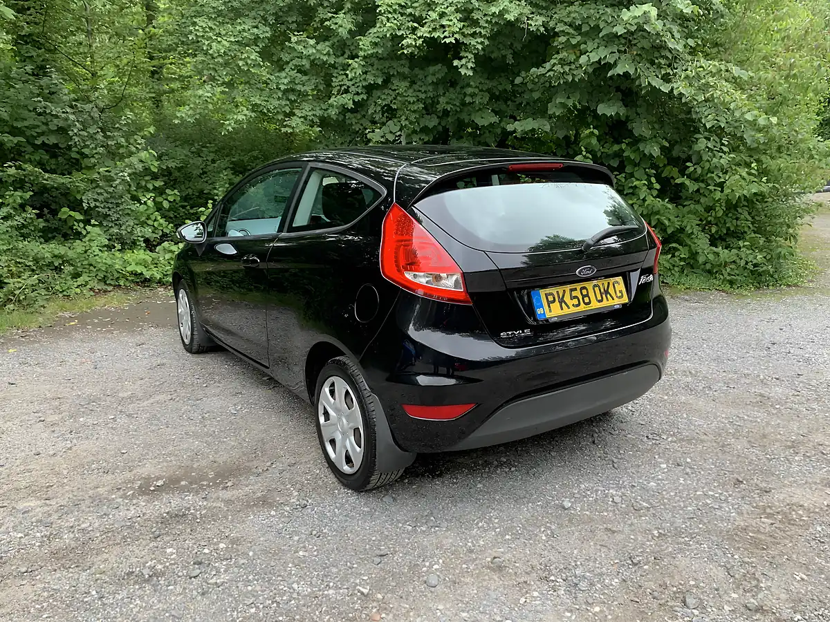 Used 2008 Ford Fiesta Style Black - Interior and Exterior details 7
