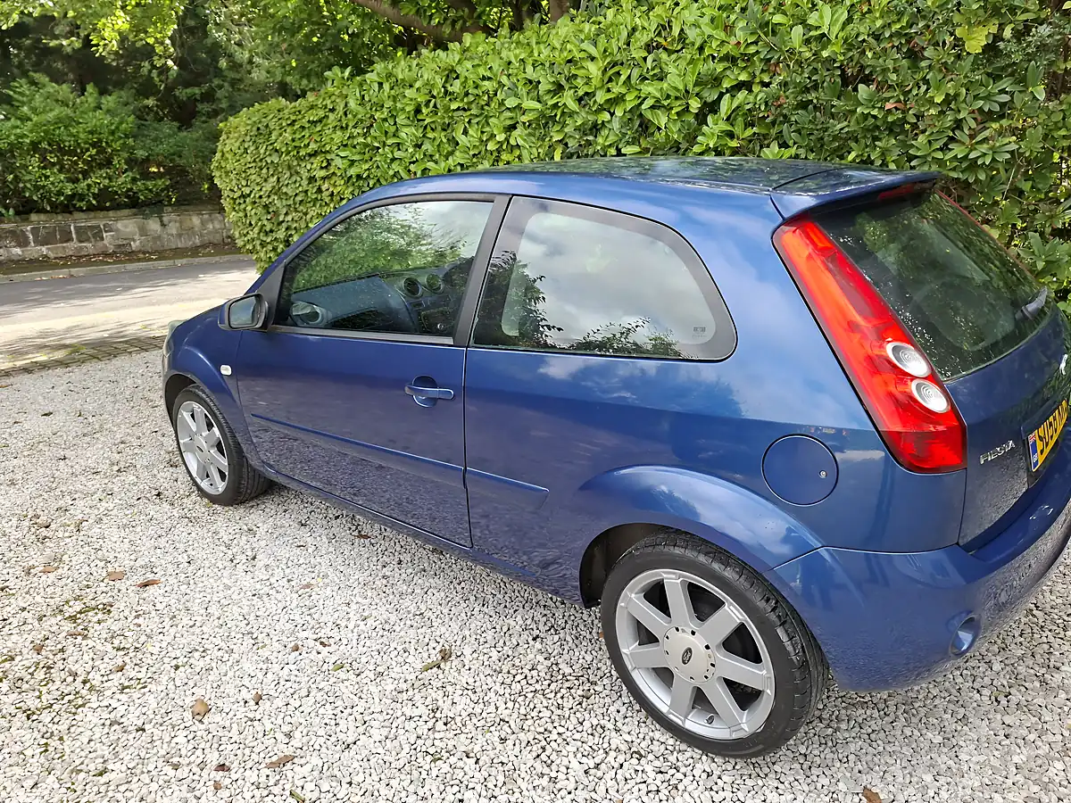 Used 2008 Ford Fiesta Zetec Blue Edition Blue - Interior and Exterior details 3