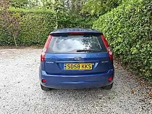 Used 2008 Ford Fiesta Zetec Blue Edition Blue - Interior and Exterior details 8