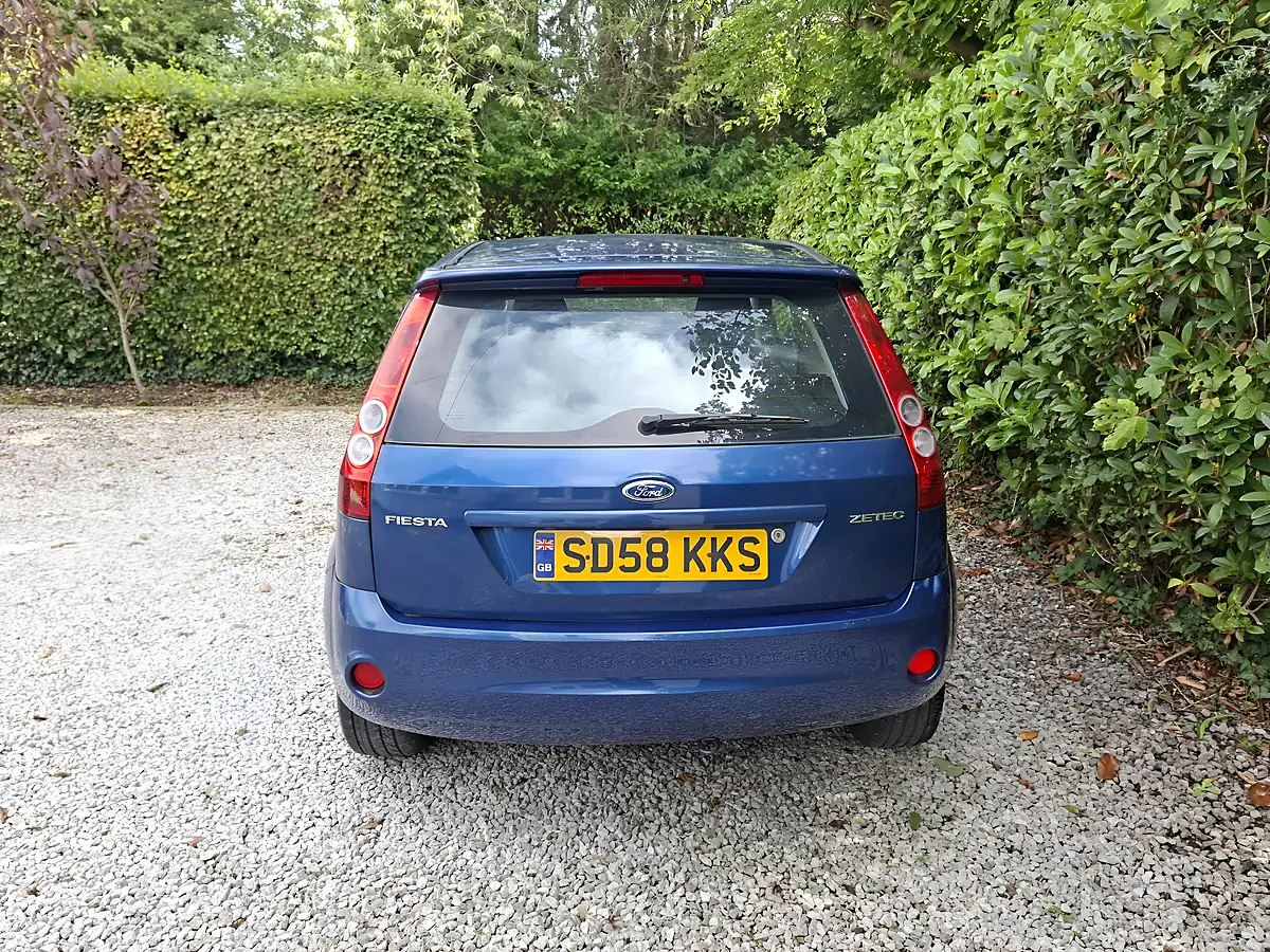 Used 2008 Ford Fiesta Zetec Blue Edition Blue - Interior and Exterior details 8