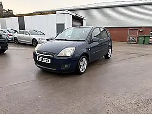 Used 2008 Ford Fiesta Zetec Blue - Interior and Exterior details 2