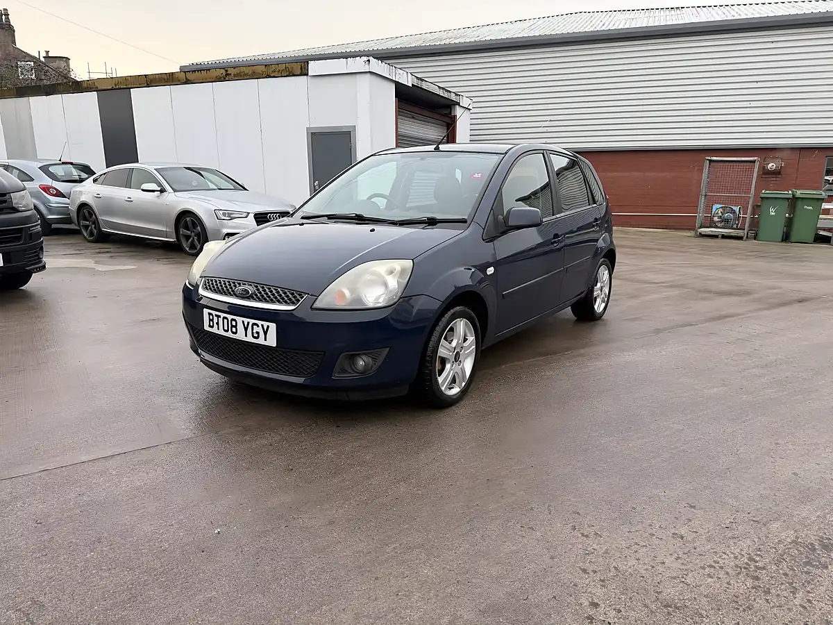 Used 2008 Ford Fiesta Zetec Blue - Interior and Exterior details 2
