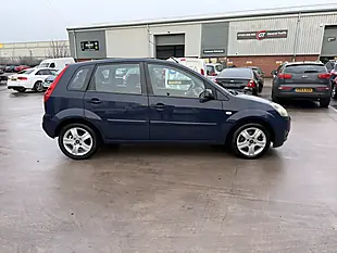 Used 2008 Ford Fiesta Zetec Blue - Interior and Exterior details 6