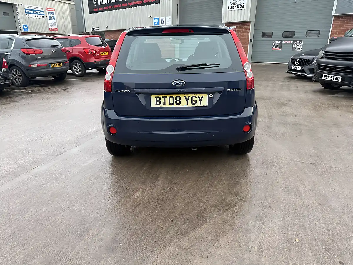 Used 2008 Ford Fiesta Zetec Blue - Interior and Exterior details 8