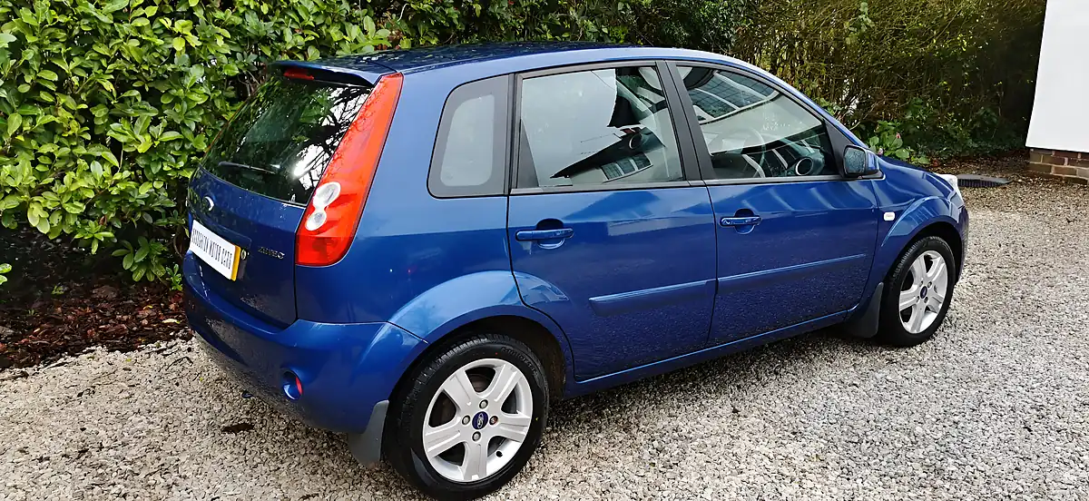 Used 2008 Ford Fiesta Zetec Climate Blue - Interior and Exterior details 4