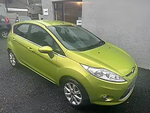 Used 2008 Ford Fiesta Zetec Green - Interior and Exterior details 2