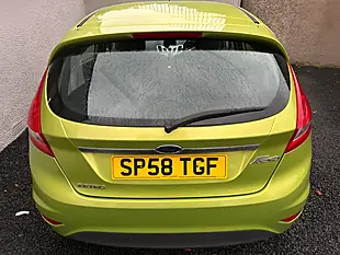 Used 2008 Ford Fiesta Zetec Green - Interior and Exterior details 6