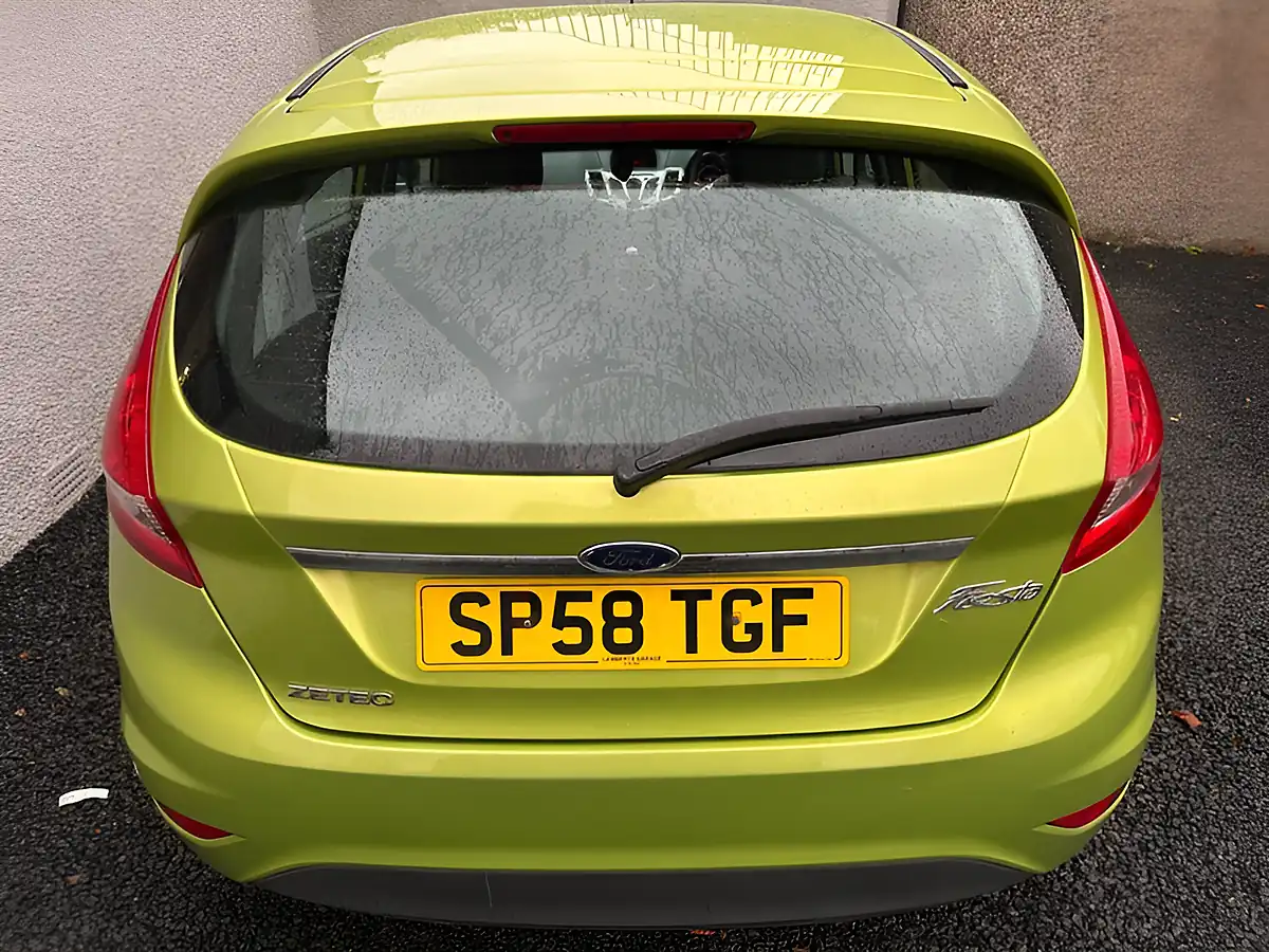 Used 2008 Ford Fiesta Zetec Green - Interior and Exterior details 6