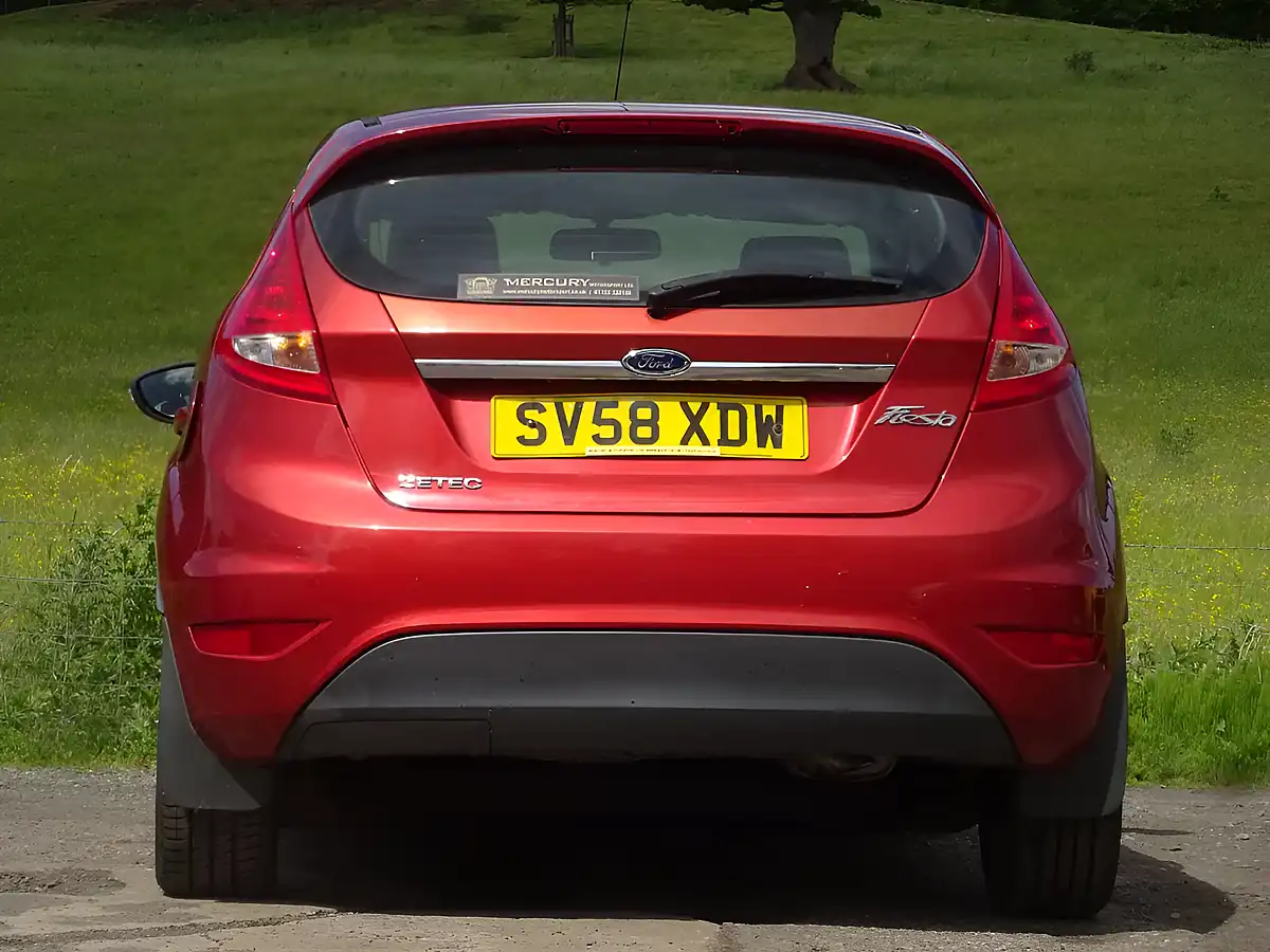 Used 2008 Ford Fiesta Zetec Red - Interior and Exterior details 10