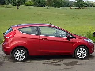 Used 2008 Ford Fiesta Zetec Red - Interior and Exterior details 12