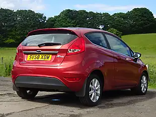 Used 2008 Ford Fiesta Zetec Red - Interior and Exterior details 14