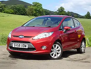 Used 2008 Ford Fiesta Zetec Red - Interior and Exterior details 2