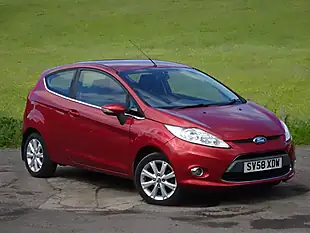 Used 2008 Ford Fiesta Zetec Red - Interior and Exterior details 5