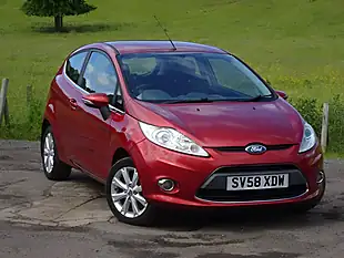 Used 2008 Ford Fiesta Zetec Red - Interior and Exterior details 7