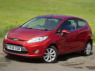 Used 2008 Ford Fiesta Zetec Red - Interior and Exterior details 8