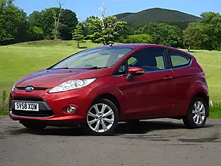 Used 2008 Ford Fiesta Zetec Red - Interior and Exterior details 9