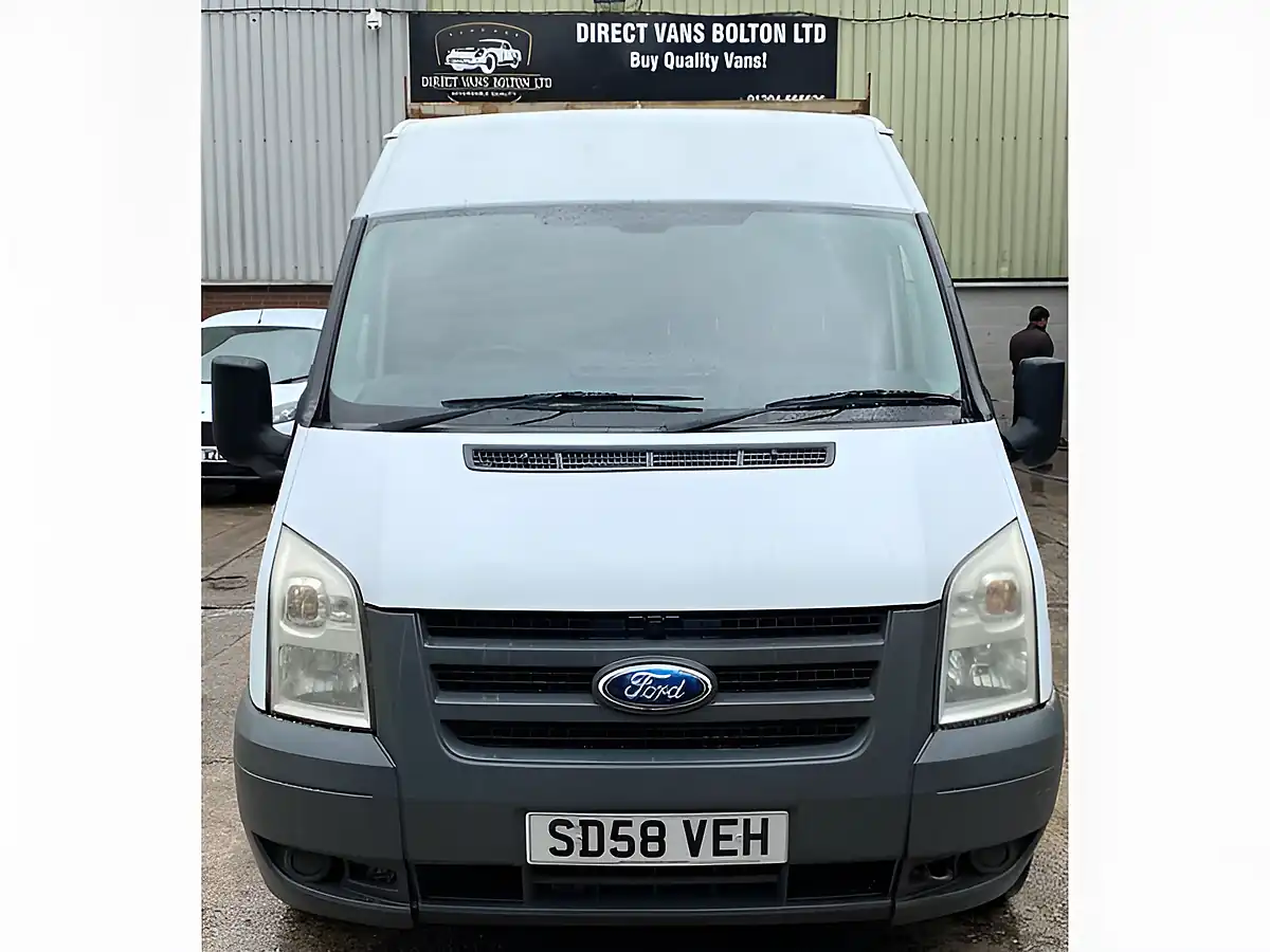 Used 2008 Ford Transit 300 L2 H2 White - Interior and Exterior details 2