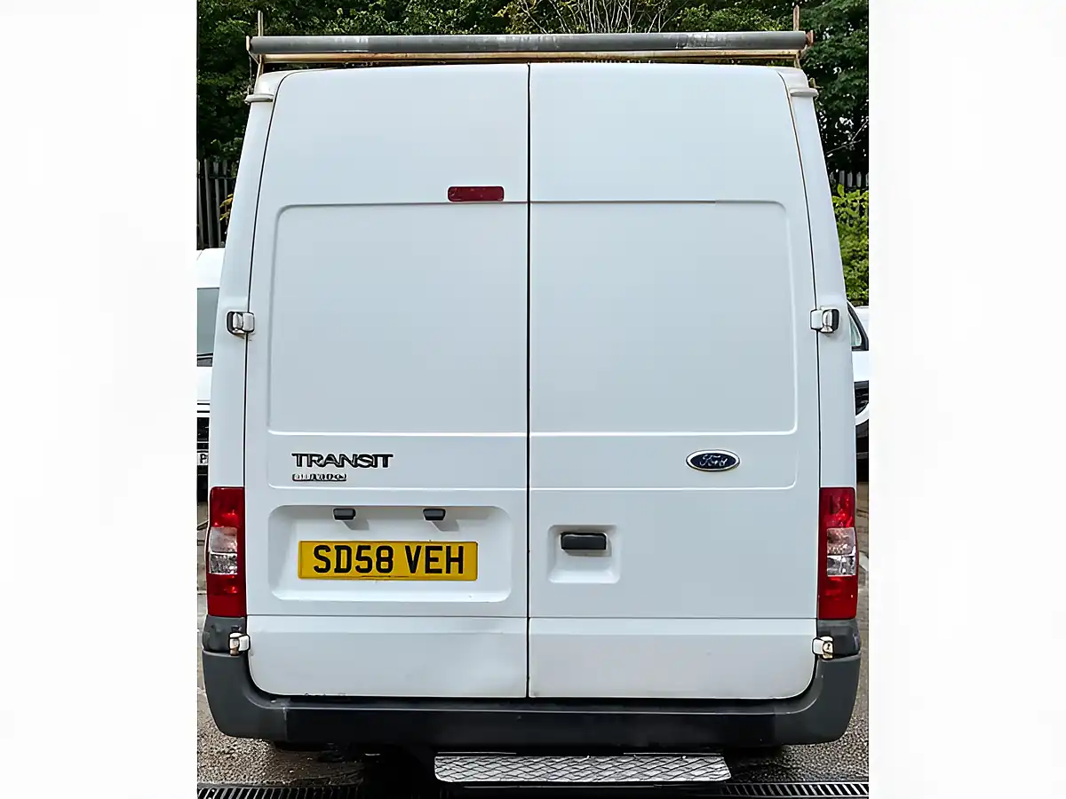Used 2008 Ford Transit 300 L2 H2 White - Interior and Exterior details 9