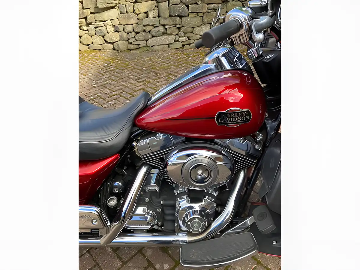 Used 2008 Harley-Davidson Electra Glide Uc 1584 Red - Interior and Exterior details 18