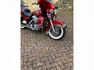 Used 2008 Harley-Davidson Electra Glide Uc Red - Interior and Exterior details 12