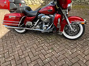 Used 2008 Harley-Davidson Electra Glide Uc Red - Interior and Exterior details 3