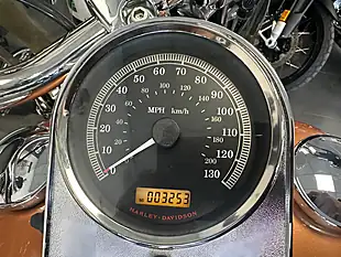 Used 2008 Harley-Davidson Softail Flstf Fat Boy 105th Anniversary Edition Orange - Interior and Exterior details 11