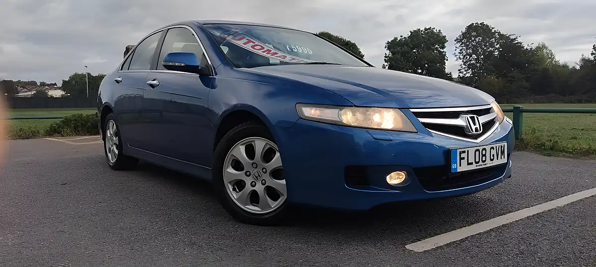 Used 2008 Honda Accord Ex Blue - Interior and Exterior details 2
