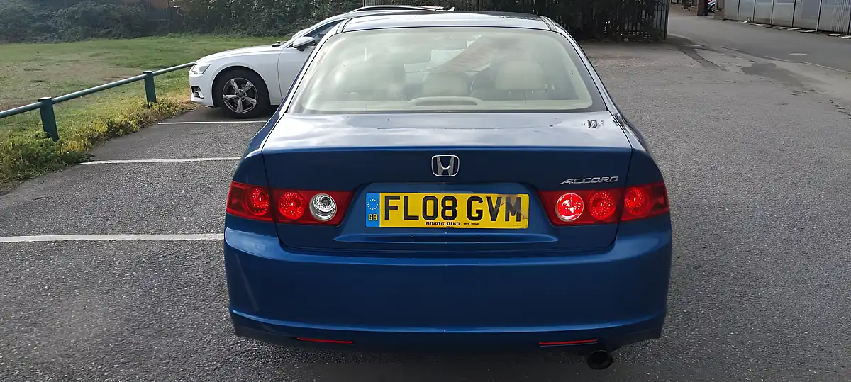 Used 2008 Honda Accord Ex Blue - Interior and Exterior details 5