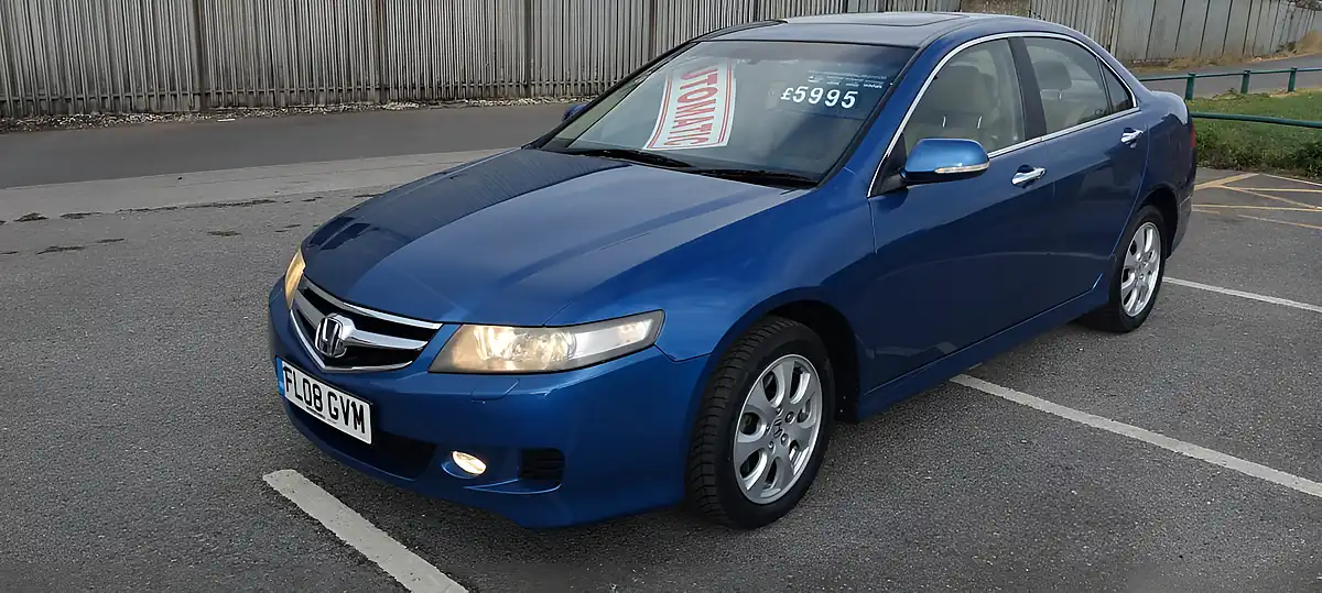 Used 2008 Honda Accord Ex Blue - Interior and Exterior details 7