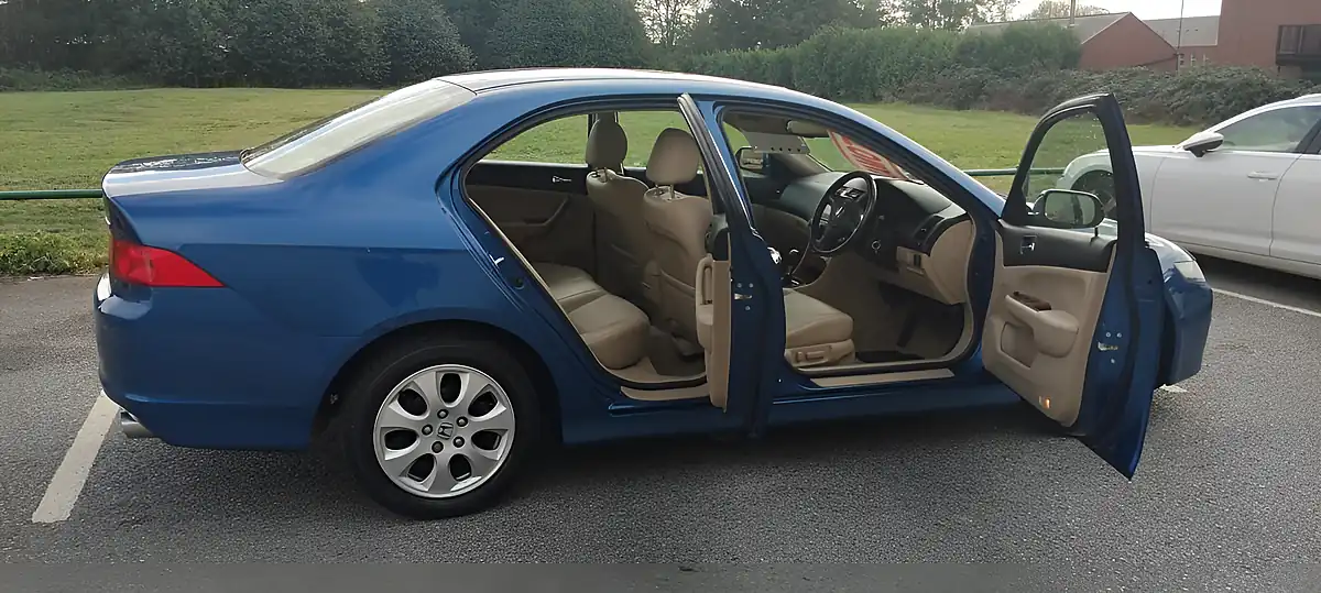 Used 2008 Honda Accord Ex Blue - Interior and Exterior details 9