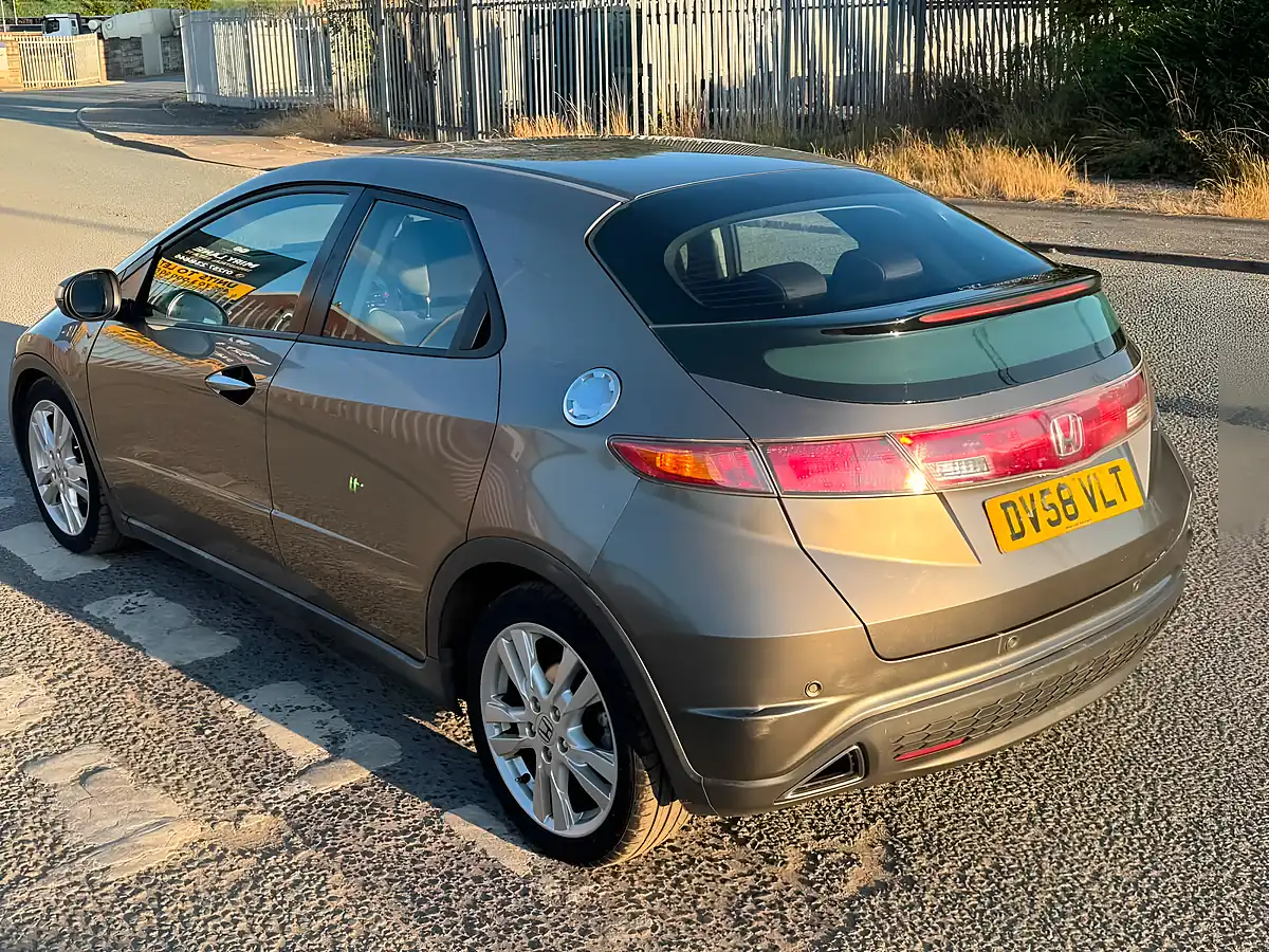 Used 2008 Honda Civic Ex Grey - Interior and Exterior details 4