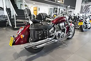 Used 2008 Honda VTX1300 Vtx Red Metallic - Interior and Exterior details 5