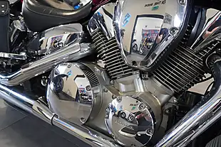 Used 2008 Honda VTX1300 Vtx Red Metallic - Interior and Exterior details 9