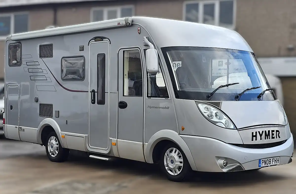 Used 2008 Hymer B524 Sl a-Class Silver - Interior and Exterior details 3