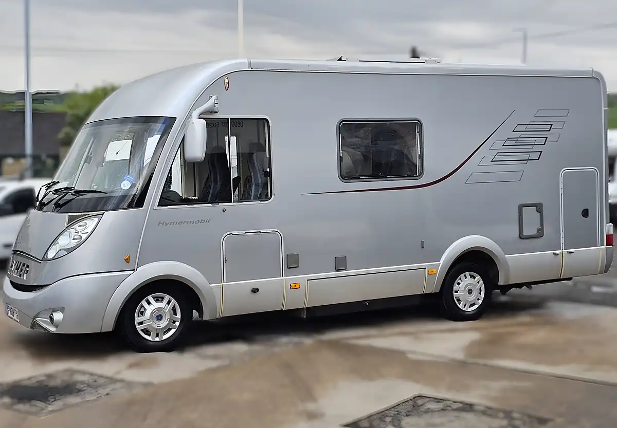 Used 2008 Hymer B524 Sl a-Class Silver - Interior and Exterior details 5