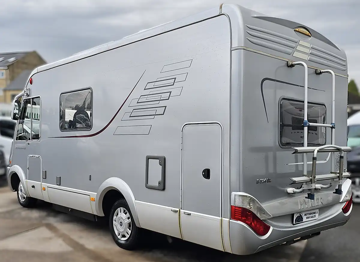Used 2008 Hymer B524 Sl a-Class Silver - Interior and Exterior details 6