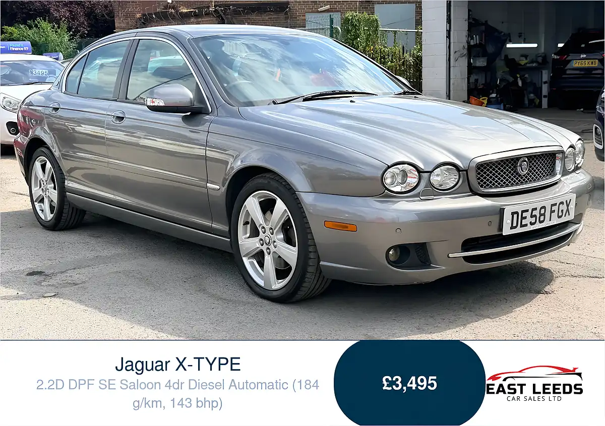 Used 2008 Jaguar X-Type Se Grey - Front View