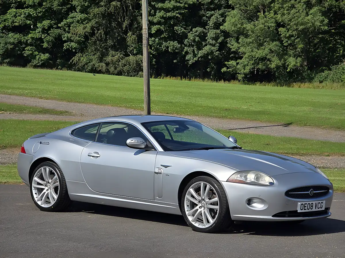 Used 2008 Jaguar Xk Silver - Front View