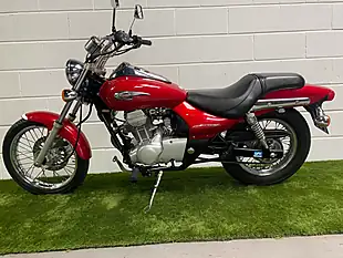 Used 2008 Kawasaki Eliminator 125 Red - Interior and Exterior details 11
