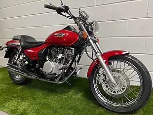 Used 2008 Kawasaki Eliminator 125 Red - Interior and Exterior details 3
