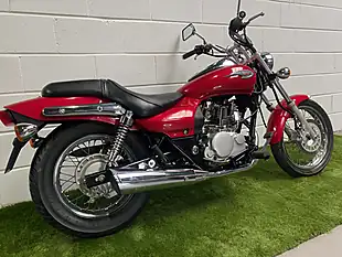 Used 2008 Kawasaki Eliminator 125 Red - Interior and Exterior details 7