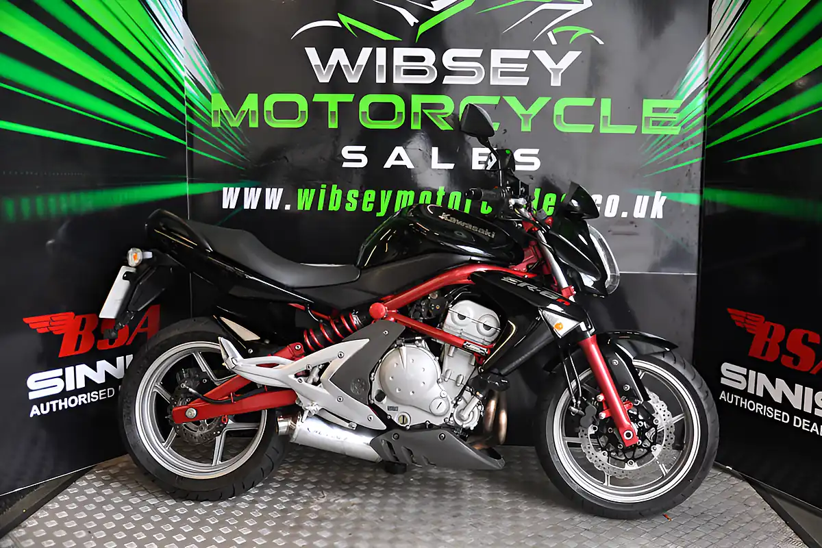 Used 2008 Kawasaki ER6-F Black - Front View