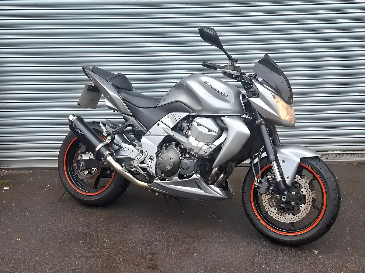 Used 2008 Kawasaki Z Abs Silver - Front View