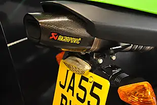 Used 2008 Kawasaki ZX-6R Wibsey Motorcycles Green - Interior and Exterior details 16