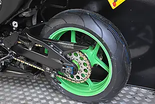 Used 2008 Kawasaki ZX-6R Wibsey Motorcycles Green - Interior and Exterior details 7